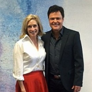 Katherine McCarthy and Donny Osmond